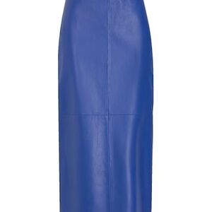 Genuine leather skirt made in Italy